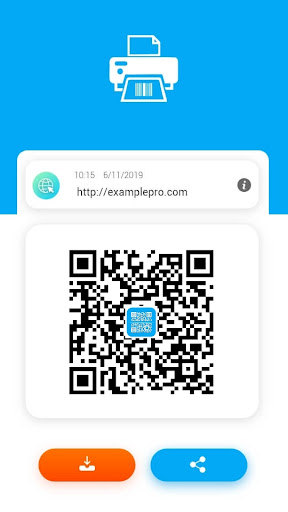 QR kod okuyucu ekran görüntüsü
