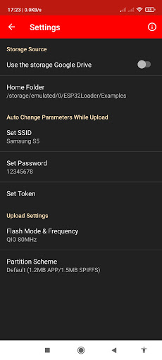 ESP32 Loader (Blynk Uploader) ekran görüntüsü