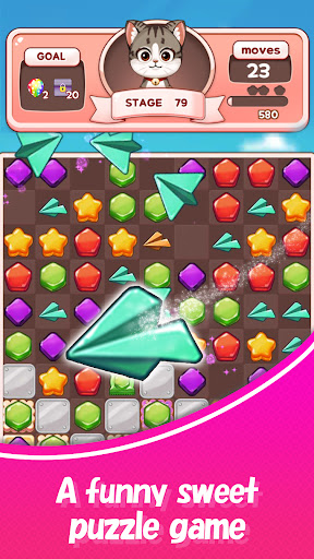 Rainbow Candy Bomb: Match 3 ekran görüntüsü