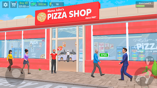 Pizza Shop Simulator 3D ekran görüntüsü