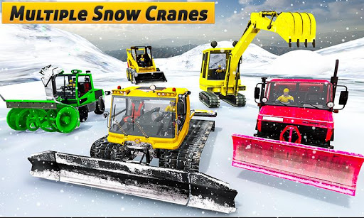 Snow Plow Construction Games ekran görüntüsü