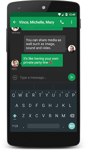 Chomp SMS ekran görüntüsü