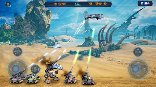 Red Siren: Robot and Mecha War ekran görüntüsü