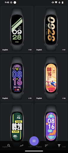 Mi Band 8 Saat Görünümleri ekran görüntüsü