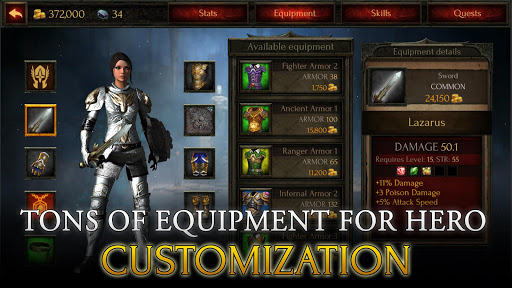 Arcane Quest Legends Offline ekran görüntüsü