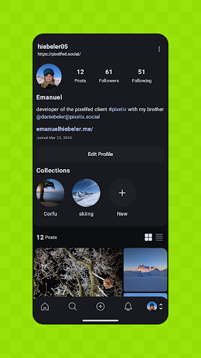 Pixelix - A Pixelfed Client ekran görüntüsü