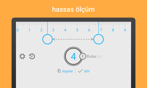 Cetvel (Ruler App) ekran görüntüsü