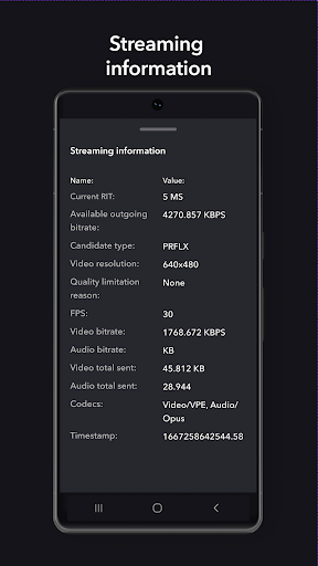 Dolby.io Interactive Player RN ekran görüntüsü