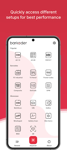 Barcode Scanner by barKoder ekran görüntüsü