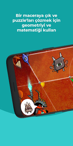 DragonBox'tan Kahoot! Geometri ekran görüntüsü