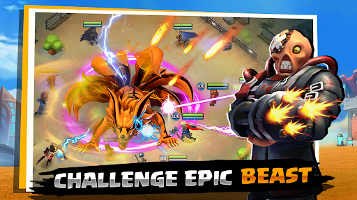 Zombies Clash: Superheroes War ekran görüntüsü