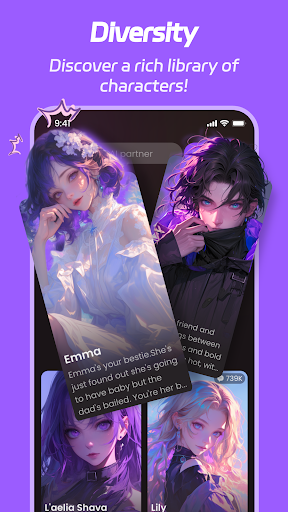 Mimo: Connect with Characters ekran görüntüsü