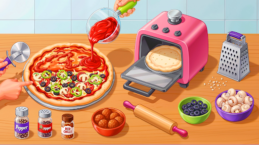 Little Chef: Cozy Cooking game ekran görüntüsü