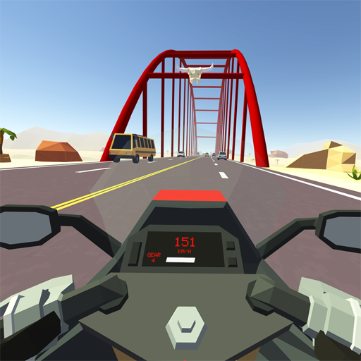Moto Mad Racing Bisiklet Oyunu