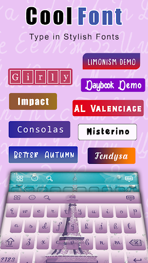 Paris Keyboard ekran görüntüsü