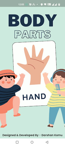 Human Body Part for Kids ekran görüntüsü