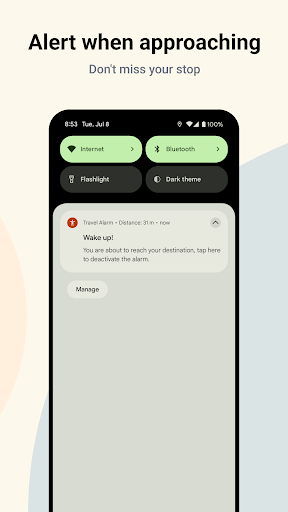 Travel Alarm ekran görüntüsü