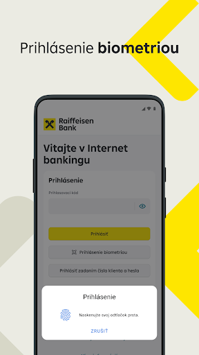 Raiffeisen Bank SK ekran görüntüsü
