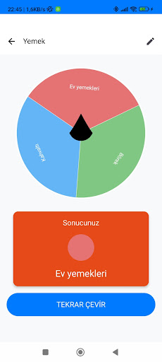 Karar Çarkı ekran görüntüsü