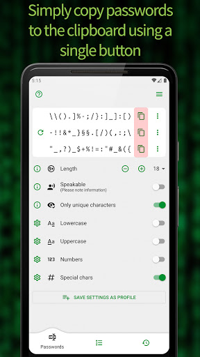 Password Generator: UltraPass ekran görüntüsü