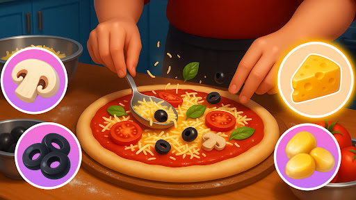 Cooking in Kitchen Food Games ekran görüntüsü