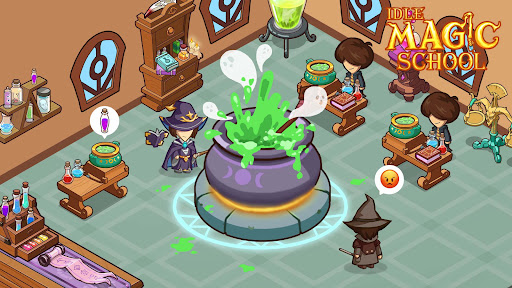 Idle Magic School ekran görüntüsü