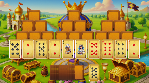 Grand Solitaire Kingdom Valley ekran görüntüsü