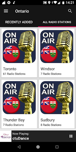 Ontario Radio Stations ekran görüntüsü