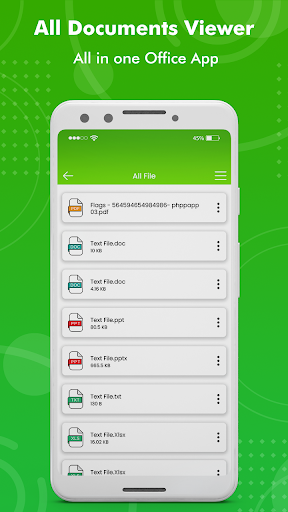 All Document Reader: Office Su ekran görüntüsü