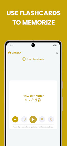 Learn Hindi - Lingokit ekran görüntüsü