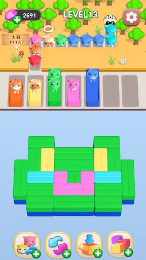 Kitty Park Jam : Sort Puzzle ekran görüntüsü