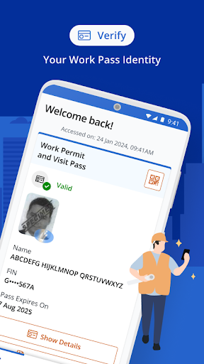 SGWorkPass ekran görüntüsü