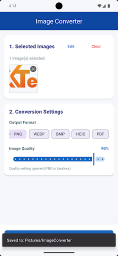Image Converter: JPG, PNG, PDF ekran görüntüsü