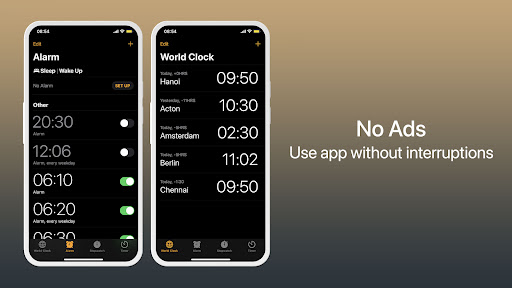 Clock Phone 15 Pro, Alarm Pro ekran görüntüsü