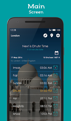Prayer Times, Adhan, Qibla ekran görüntüsü