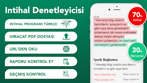 Intihal Denetleyicisi programı ekran görüntüsü