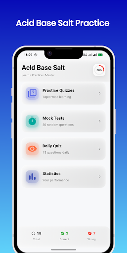 Acid Base Salt Practice ekran görüntüsü