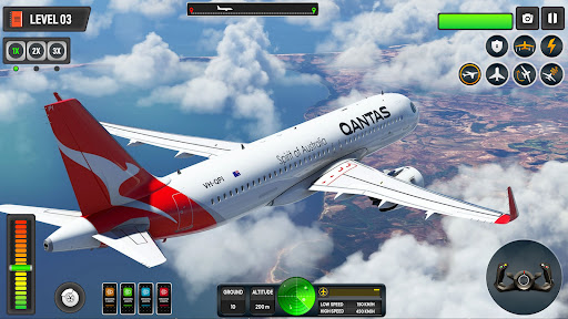Aeroplane Flying Game Offline ekran görüntüsü