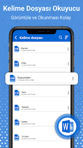 Belge Okuyucu ve PDF Okuyucu ekran görüntüsü