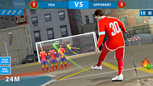 Street Football Kick Games ekran görüntüsü