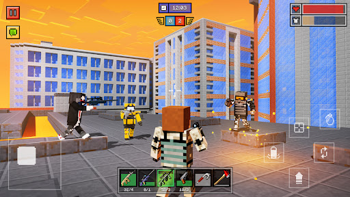 Block Guns 3D : Online Shooter ekran görüntüsü