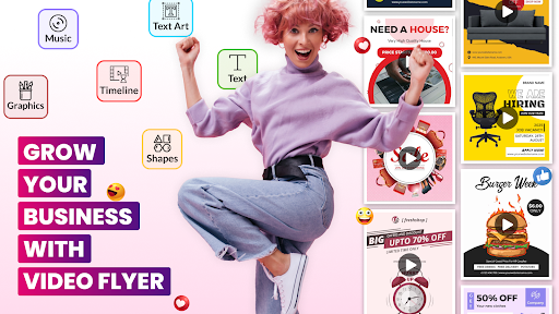 Video Flyer Maker, Templates ekran görüntüsü