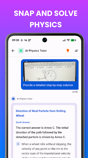 AI physics solver: PhysicsBot ekran görüntüsü