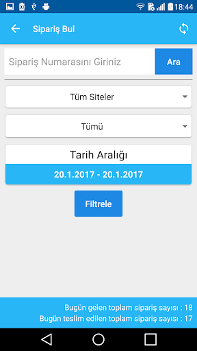 Çiçeksepeti Bayi ekran görüntüsü