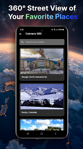 Live Earth: GPS Map Tracker ekran görüntüsü