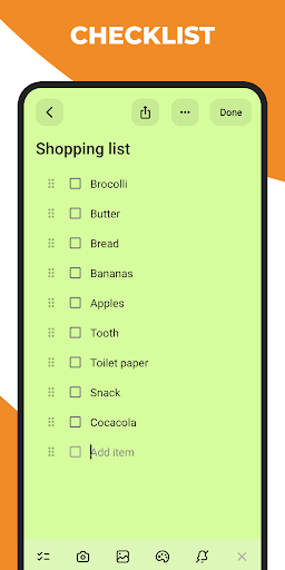 Notes, to-do lists ekran görüntüsü
