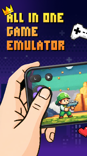 Retro Game - Emulator Console ekran görüntüsü