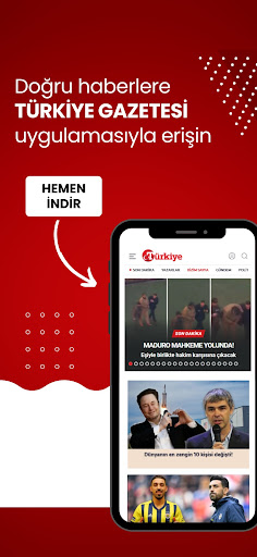 Türkiye Gazetesi ekran görüntüsü