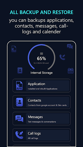 Backup and Restore All ekran görüntüsü