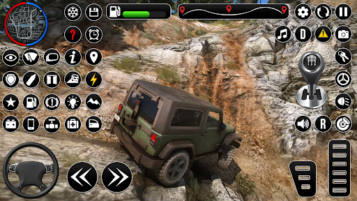 offroad 4x4 suv jeep sürüşü ekran görüntüsü